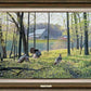 Homesteaders—Turkeys Framed Gallery Canvas - Wild Wings