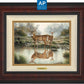 Tranquil Waters—Whitetail Deer; Artist Proof Edition (AP) Master Artisan Canvas - Wild Wings