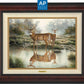 Tranquil Waters—Whitetail Deer; Artist Proof Edition (AP) Master Artisan Canvas - Wild Wings