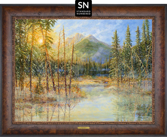 Sun Touched; Standard Numbered Edition (SN) Master Artisan Canvas - Wild Wings