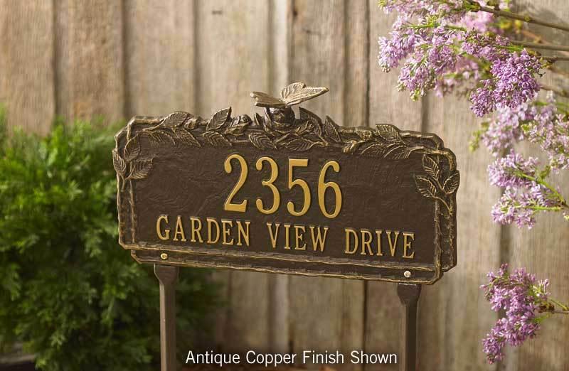 Butterflies Personalized Garden Sign - Wild Wings