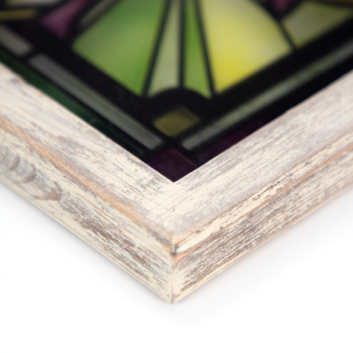 Ruby & Sweet Pea Stained Glass Art - Wild Wings