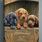 All Hands on Deck—Lab Puppies Personalized Wrapped Canvas - Wild Wings