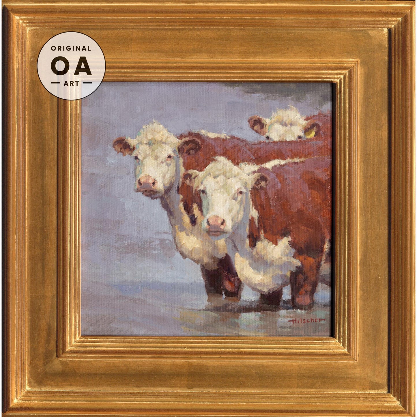 Bathing Beauties Original Oil Painting - Wild Wings