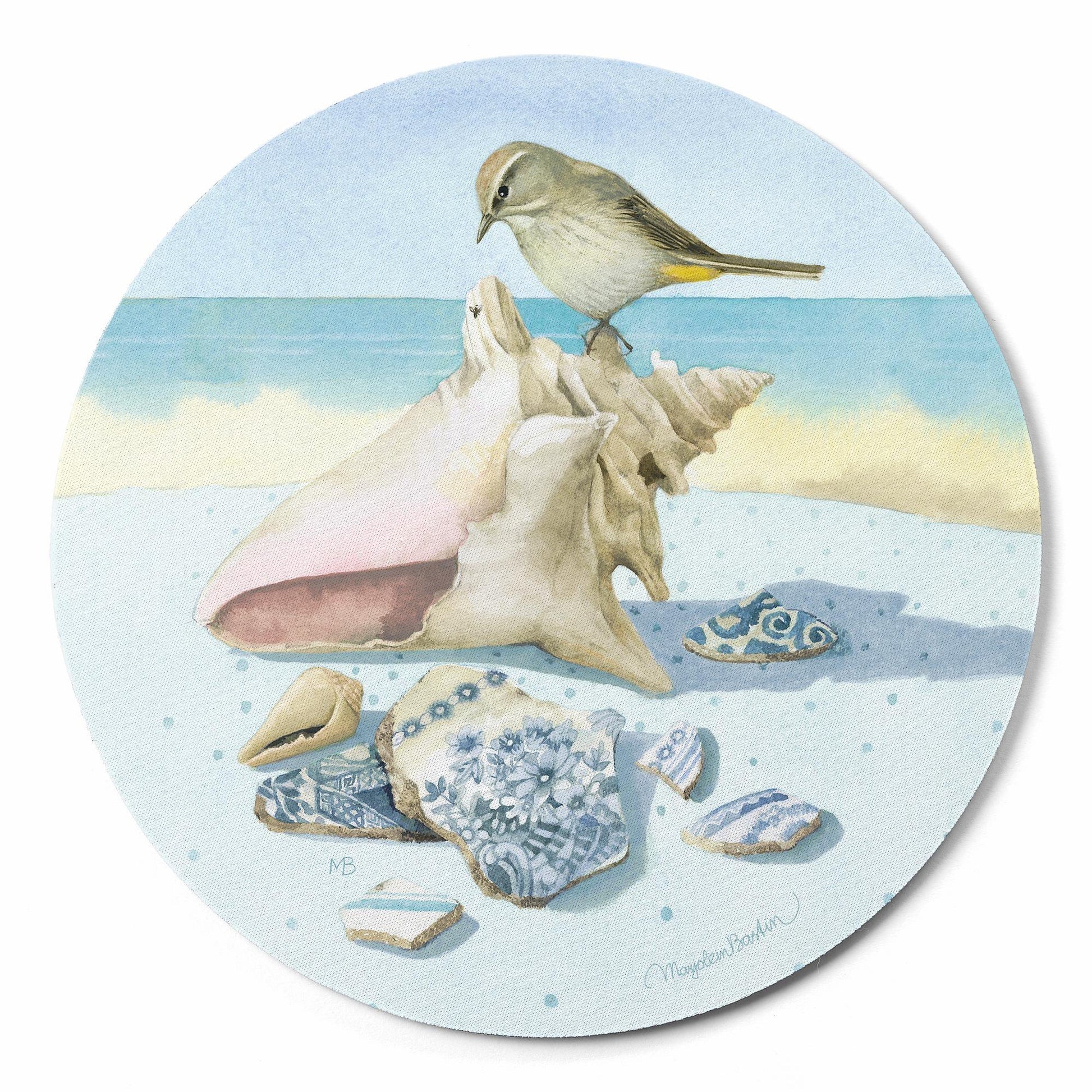 Beach Treasures Mouse Pad - Wild Wings