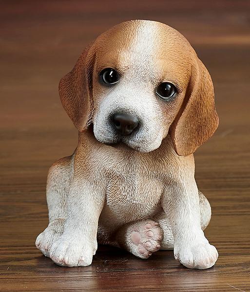 Beagle Puppy Sculpture - Wild Wings