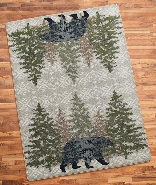Bear Pines Area Rug - Wild Wings