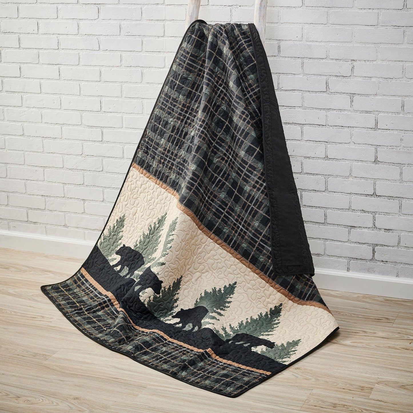 Walk the Path—Bear Throw Blanket - Wild Wings
