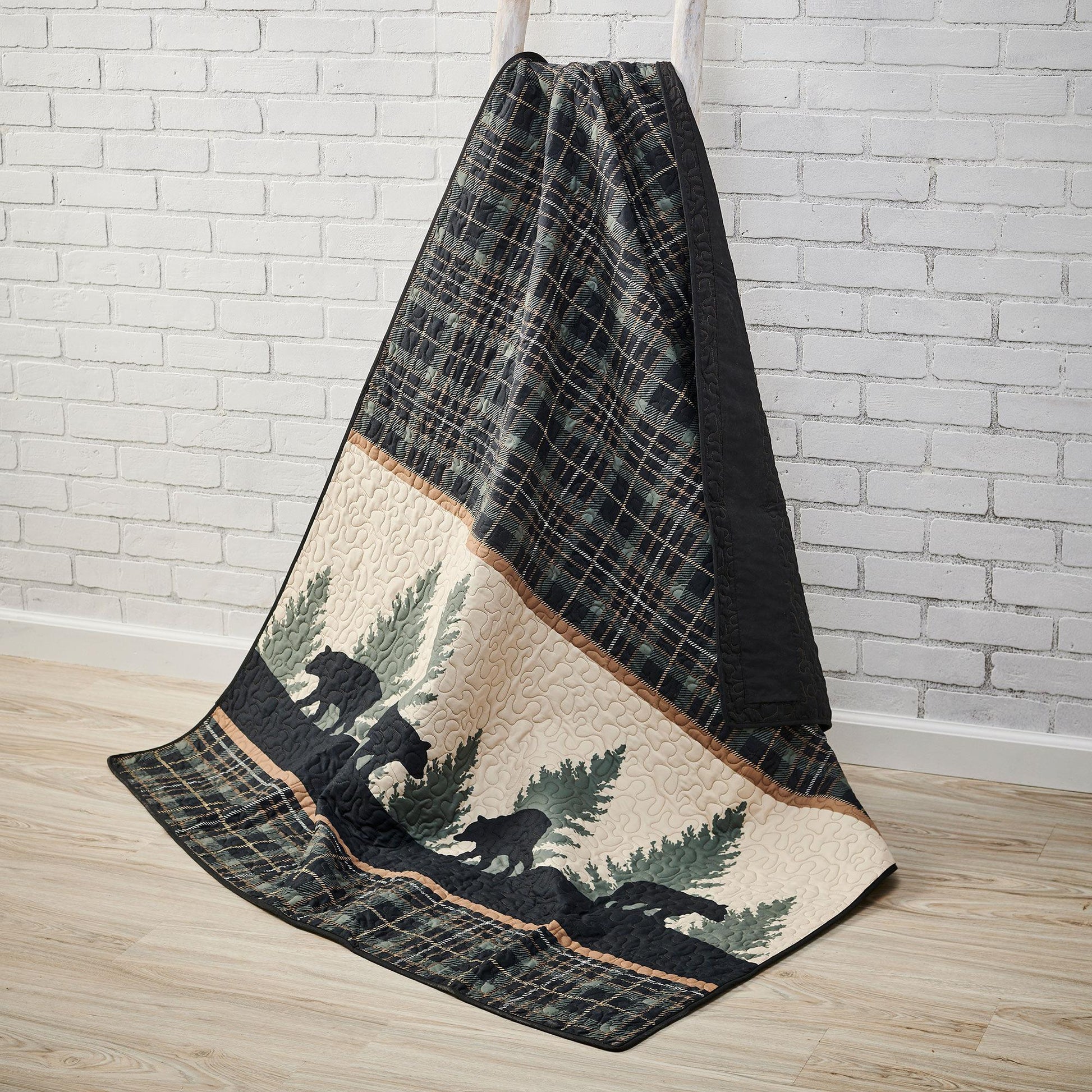 Walk the Path—Bear Throw Blanket - Wild Wings