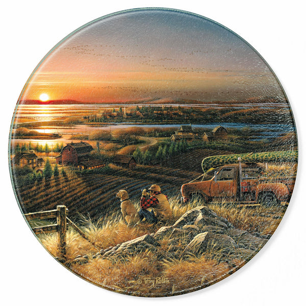 Best Friends Round Cutting Board - Wild Wings