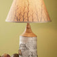 Birch Bark Table Lamp - Wild Wings