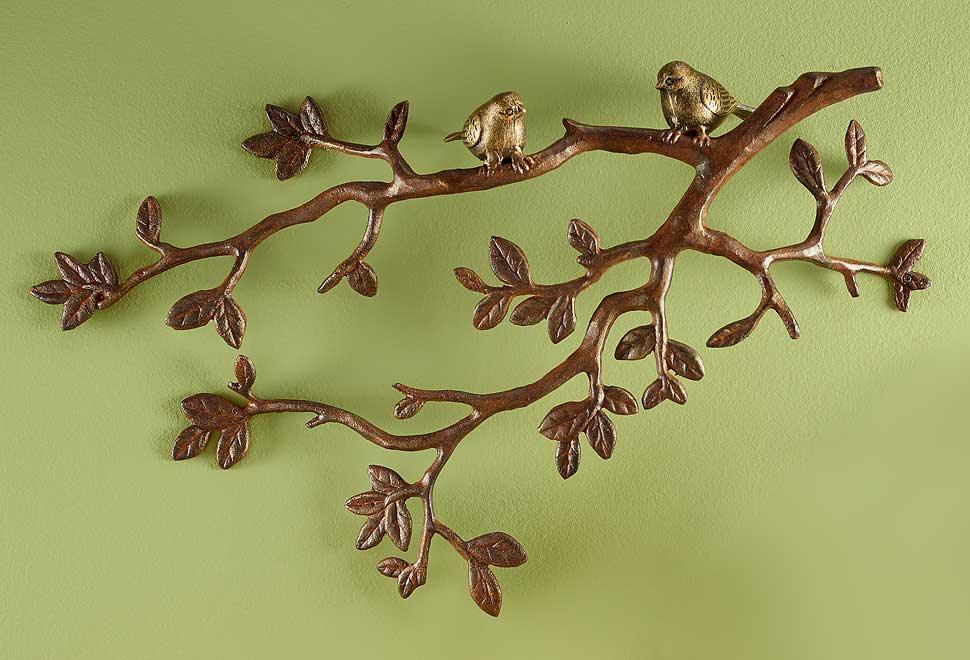 Little Lovebirds on Branch Wall Decor - Wild Wings
