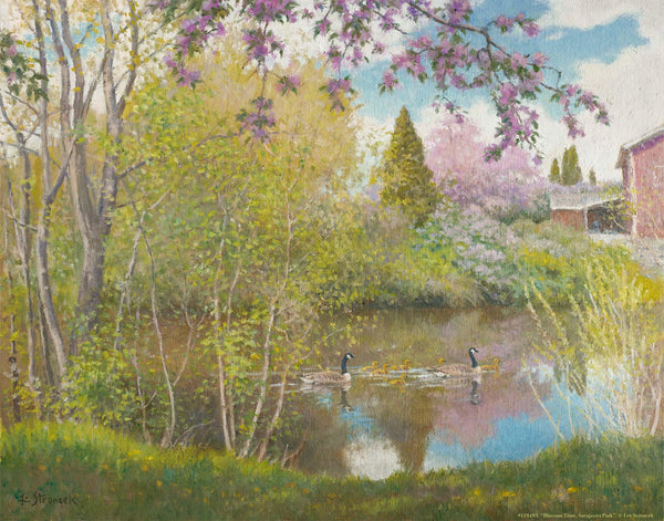 Blossom Time, Sacajawea Park Art Print - Wild Wings