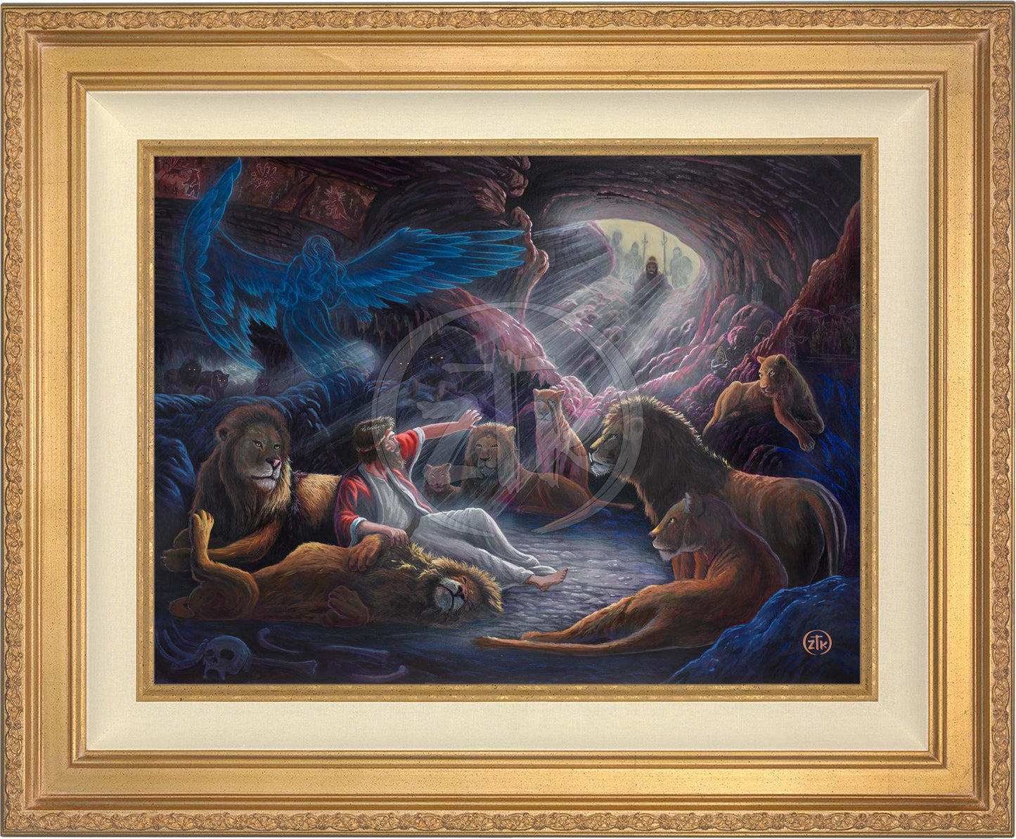 Daniel in the Lion's Den - Limited Edition Canvas