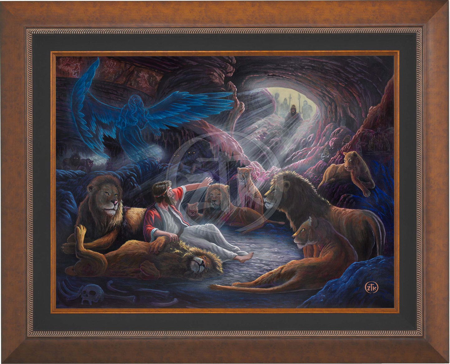 Daniel in the Lion's Den - Limited Edition Canvas