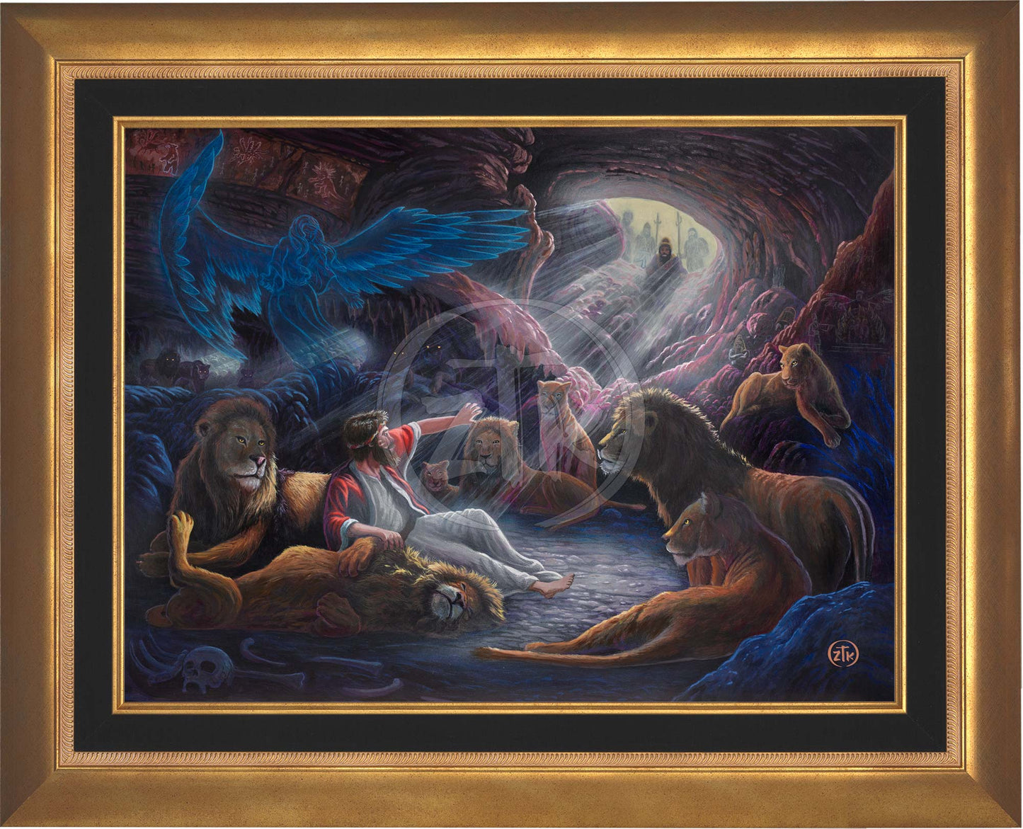 Daniel in the Lion's Den - Limited Edition Canvas