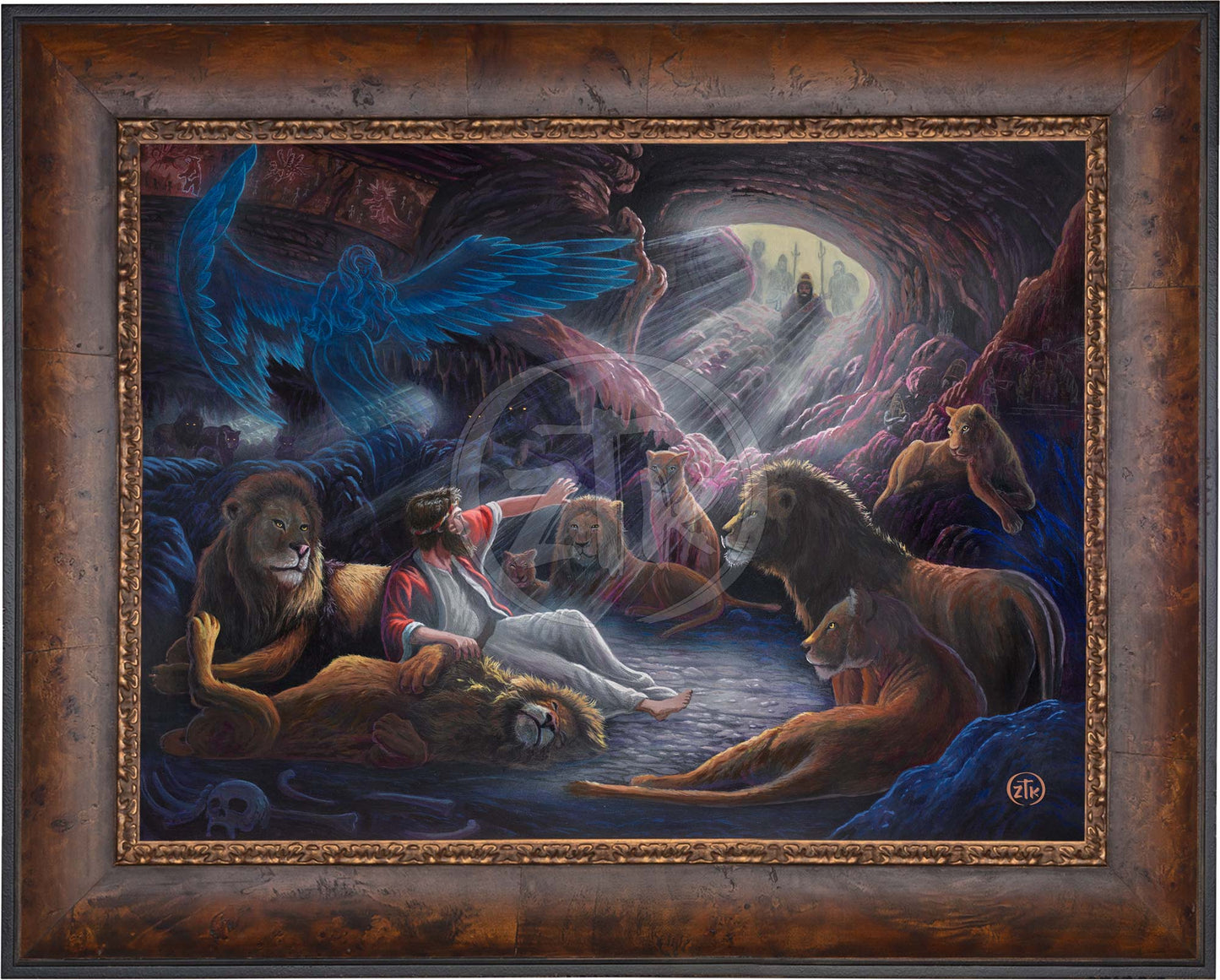 Daniel in the Lion's Den - Limited Edition Canvas