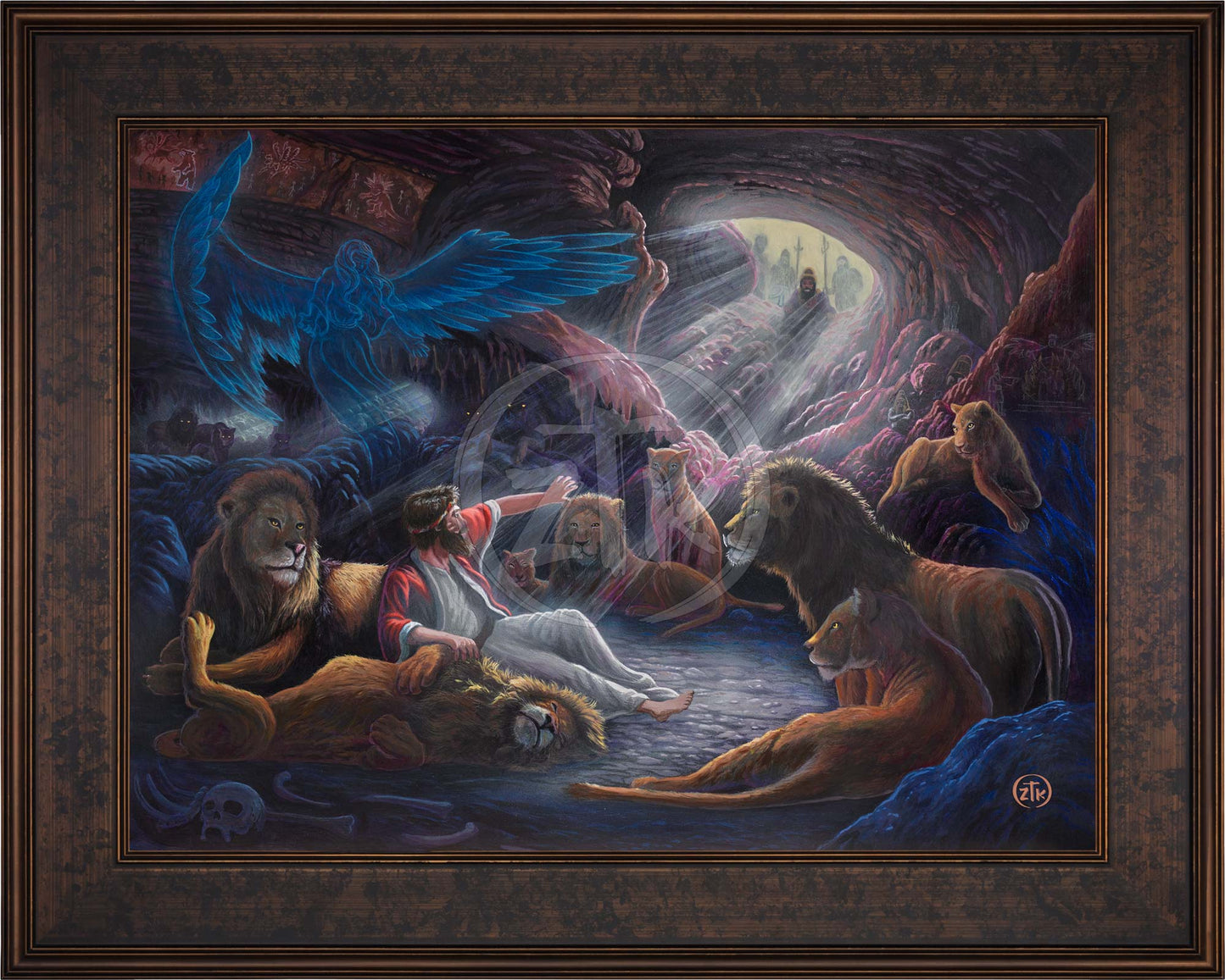 Daniel in the Lion's Den - Limited Edition Canvas