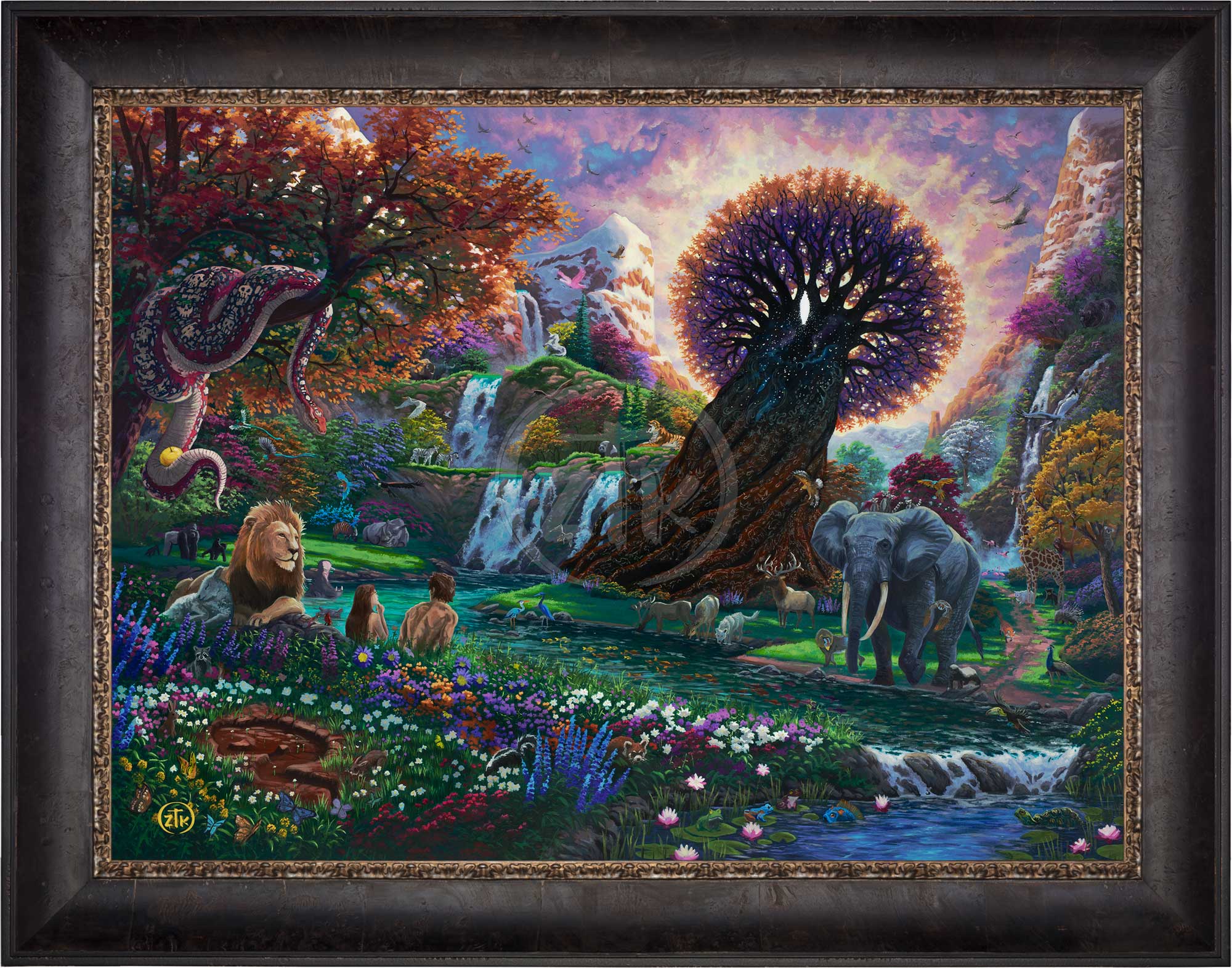 Garden of Eden - Limited Edition Canvas Limited Edition Canvas