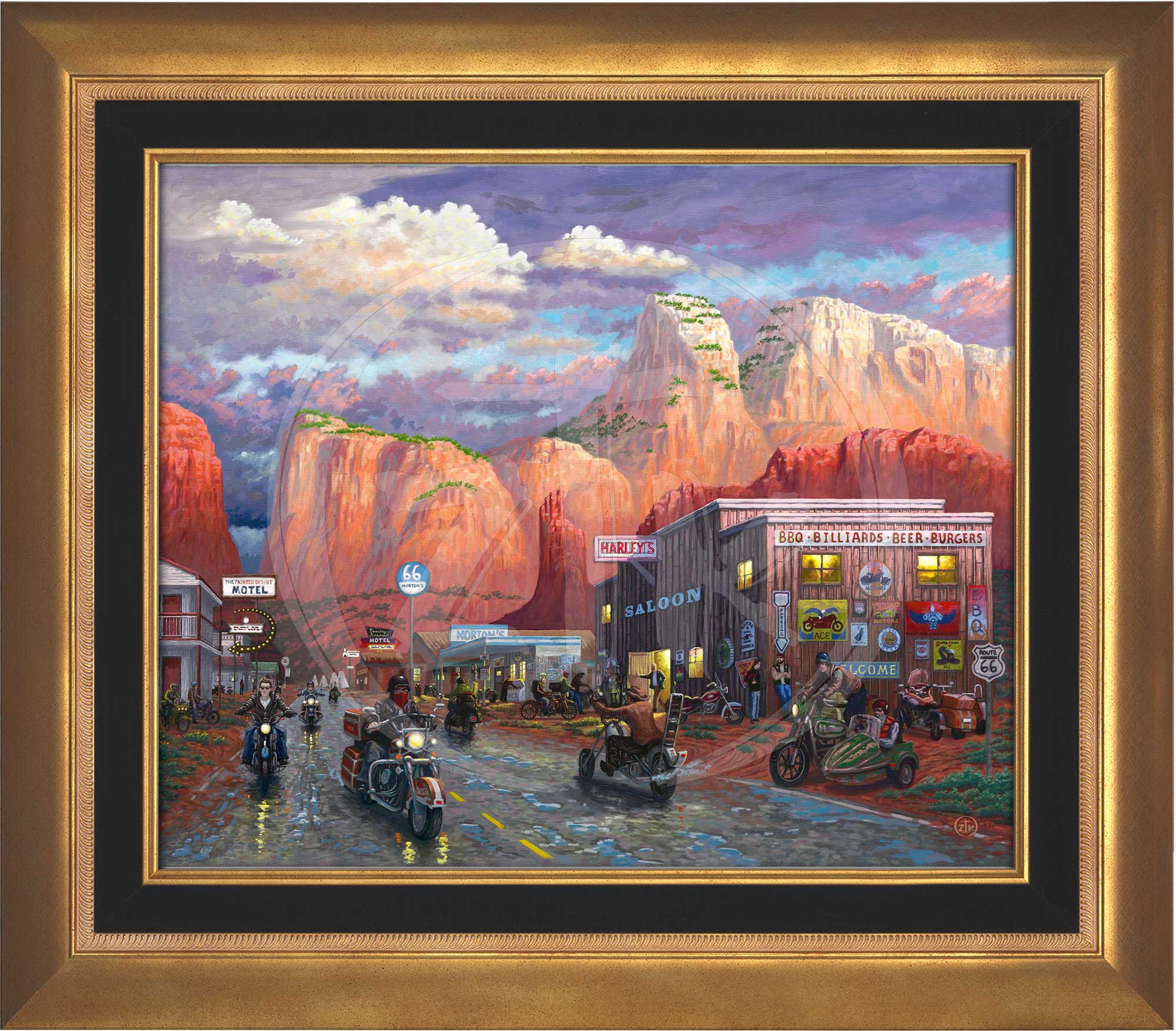 Get Your Kicks on Route 66 - Limited Edition Canvas Limited