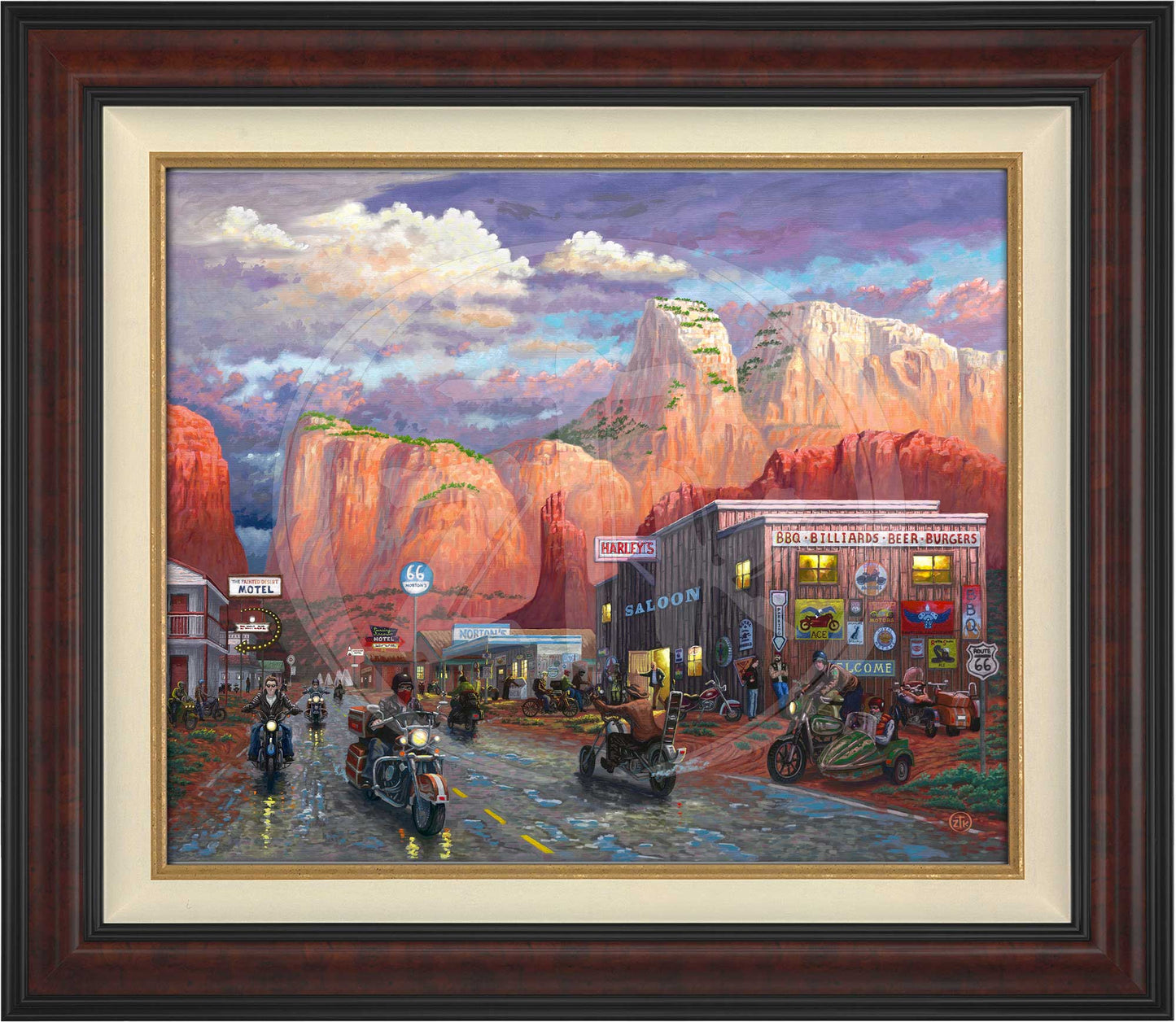 Get Your Kicks on Route 66 - Limited Edition Canvas