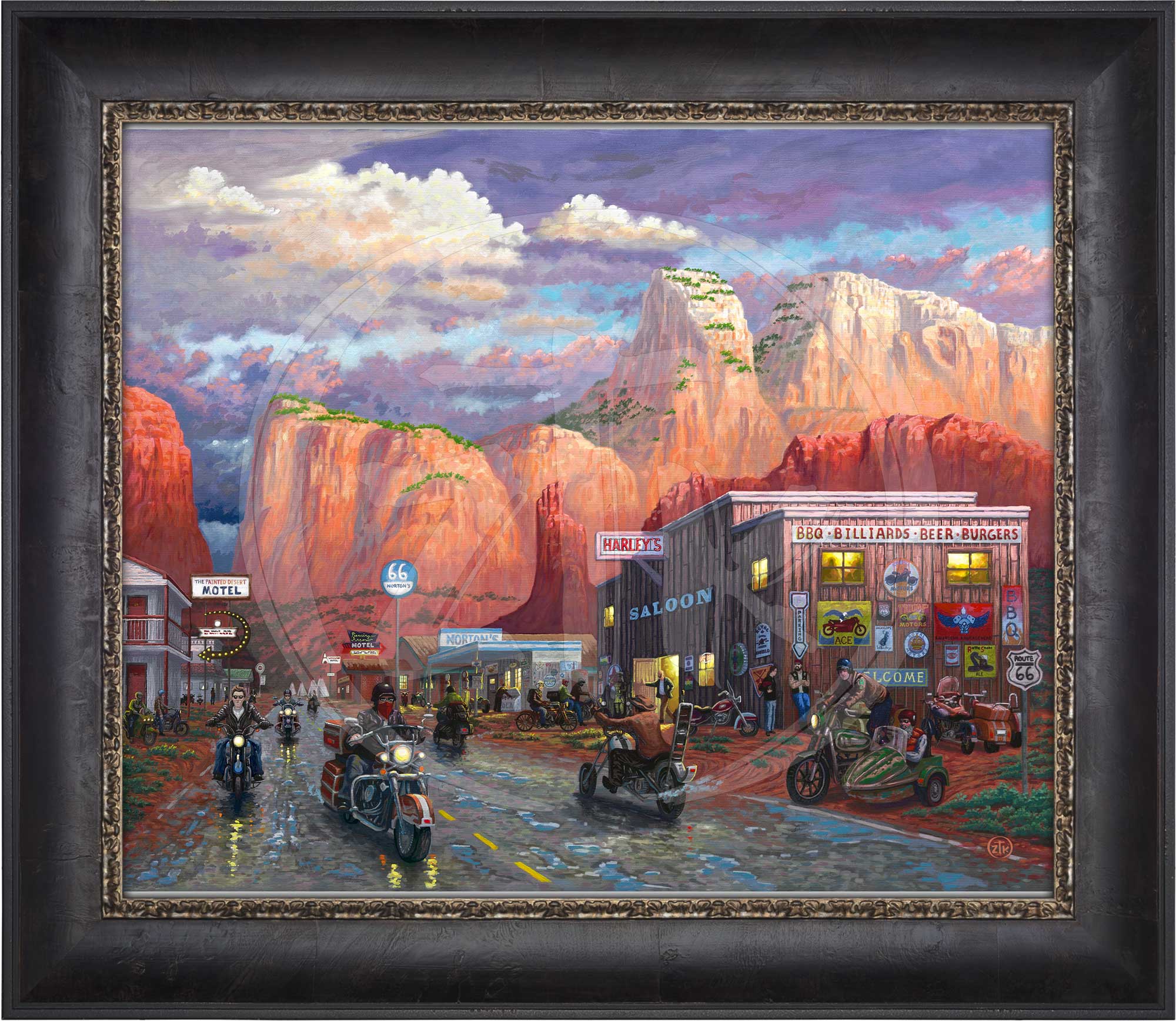 Get Your Kicks on Route 66 - Limited Edition Canvas Limited