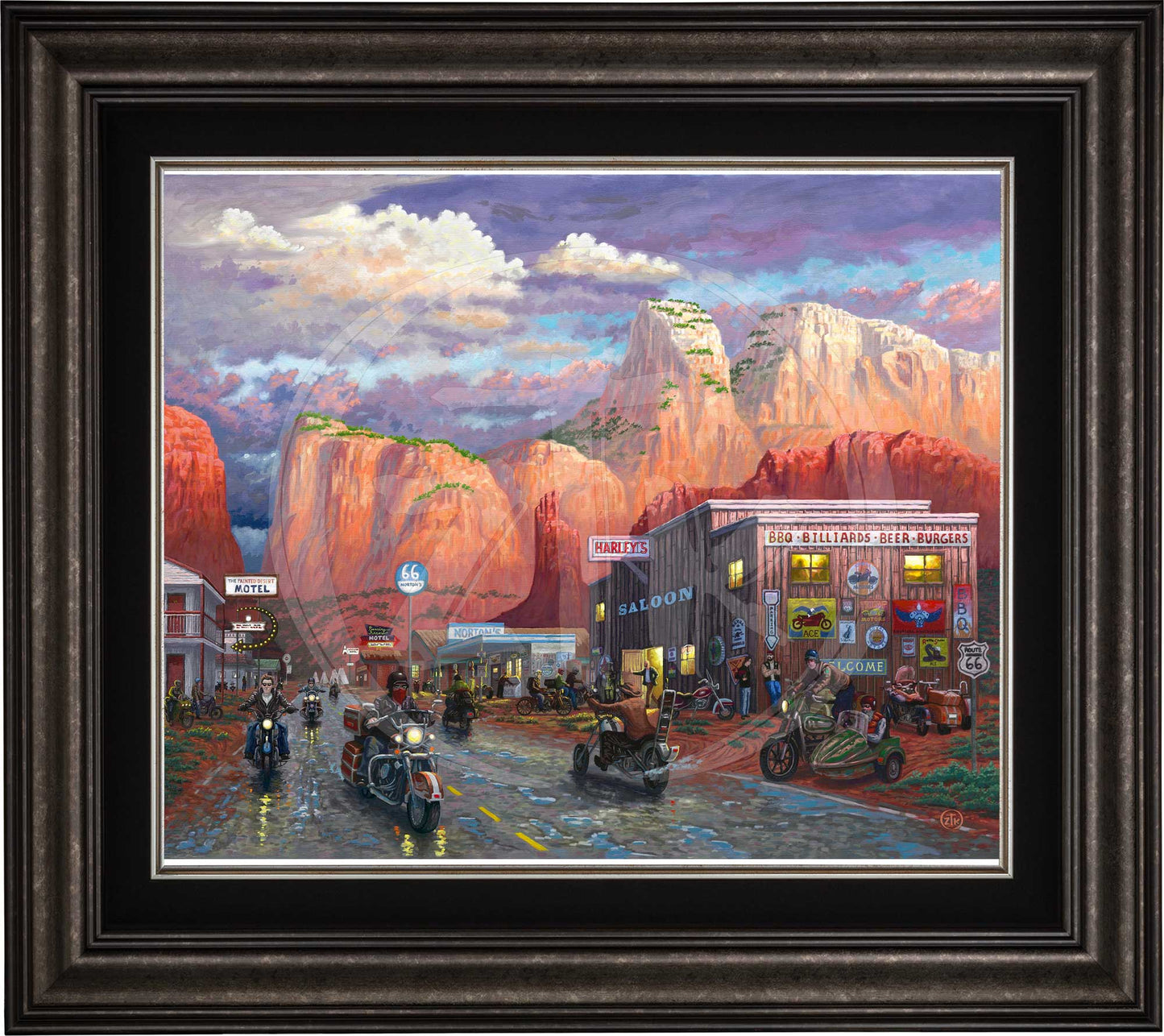 Get Your Kicks on Route 66 - Limited Edition Canvas