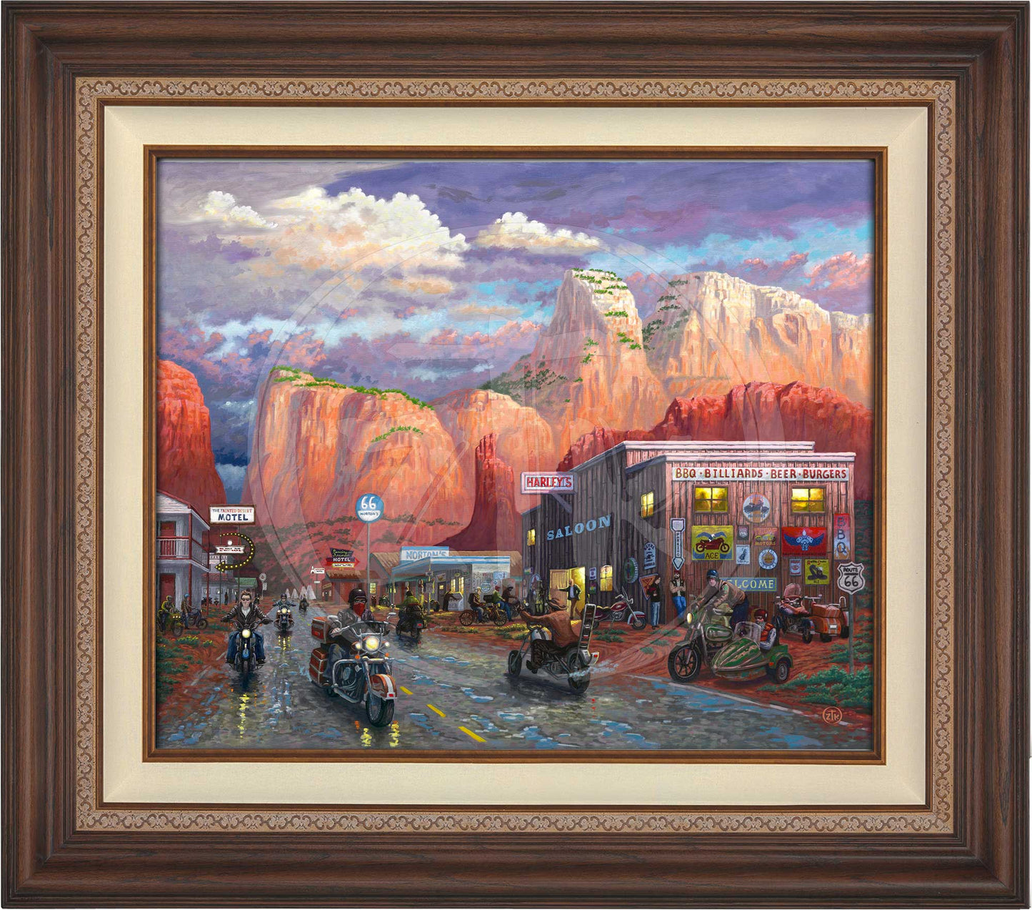 Get Your Kicks on Route 66 - Limited Edition Canvas