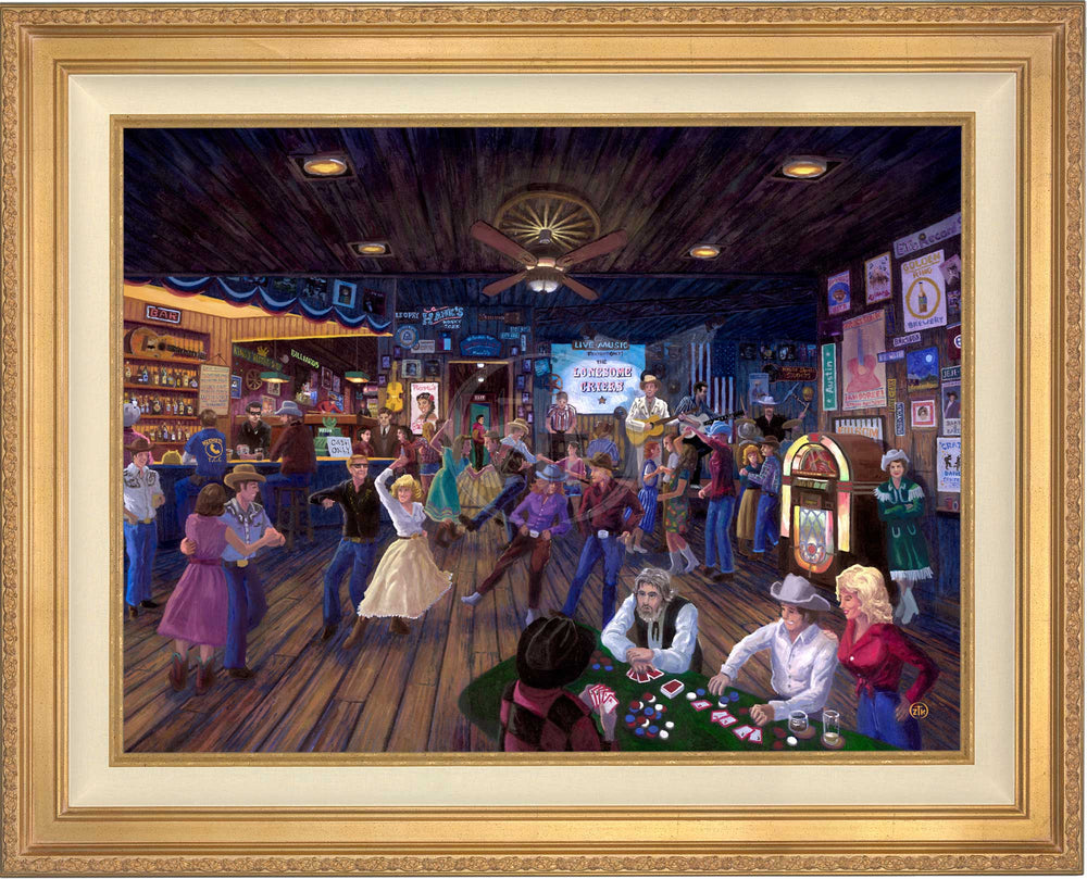 Hank's Honky Tonk - Limited Edition Canvas