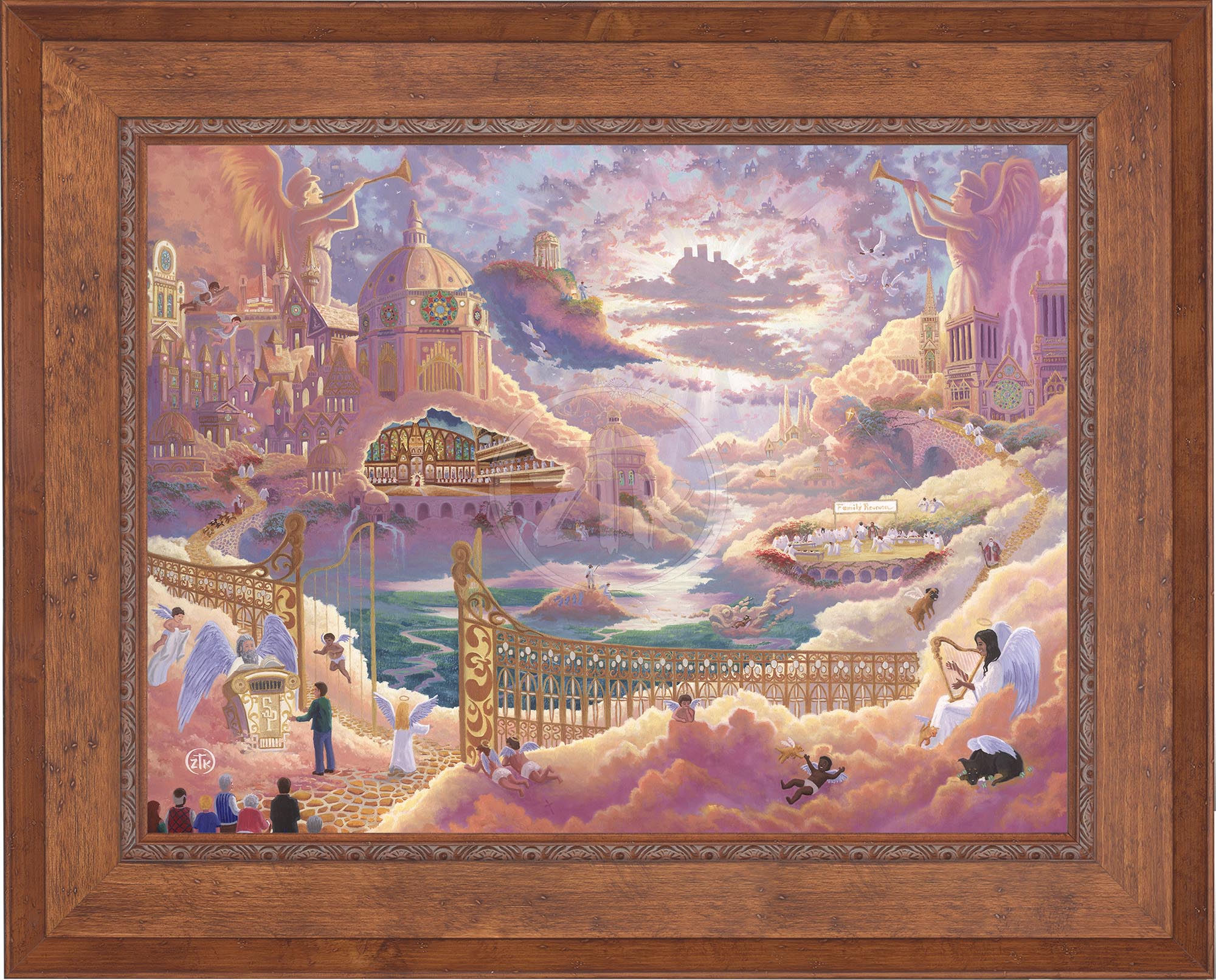 Heaven - Limited Edition Canvas Limited Edition Canvas from Wild Wings
