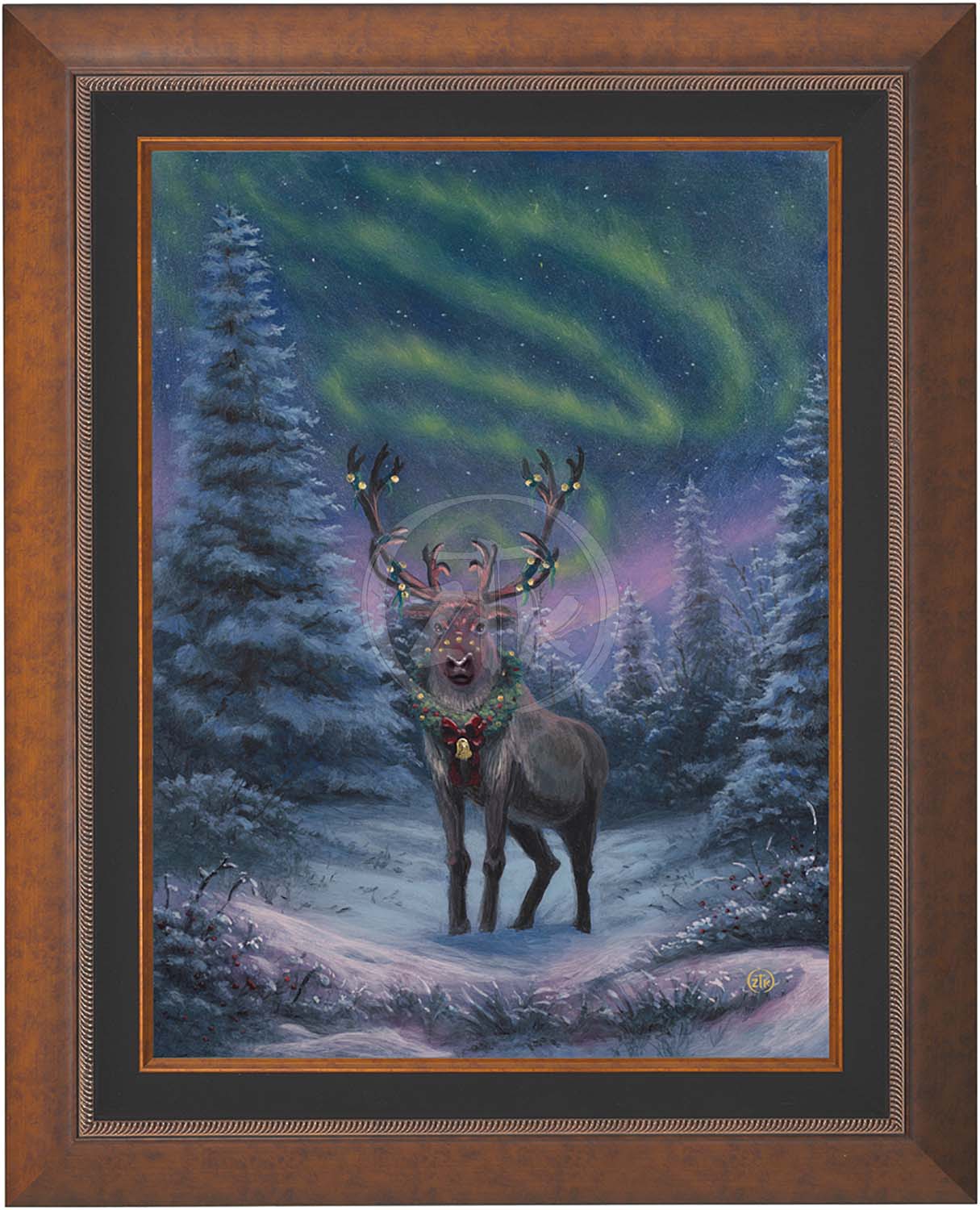 A Reindeer's Finery - Limited Edition Canvas