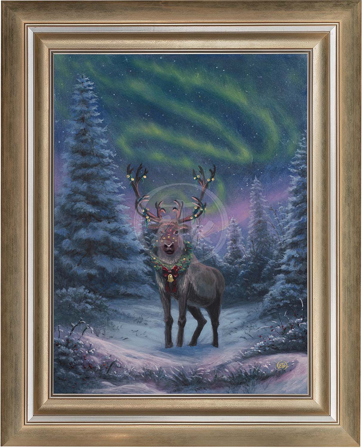 A Reindeer's Finery - Limited Edition Canvas