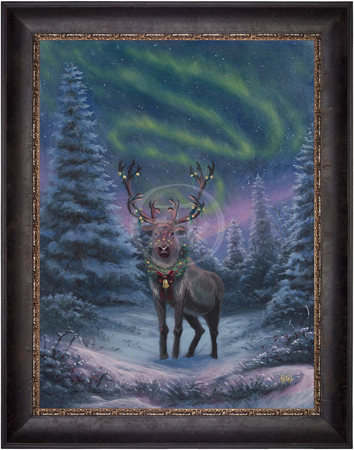 A Reindeer's Finery - Limited Edition Canvas