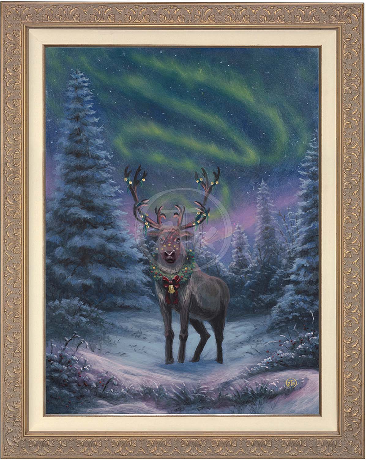 A Reindeer's Finery - Limited Edition Canvas