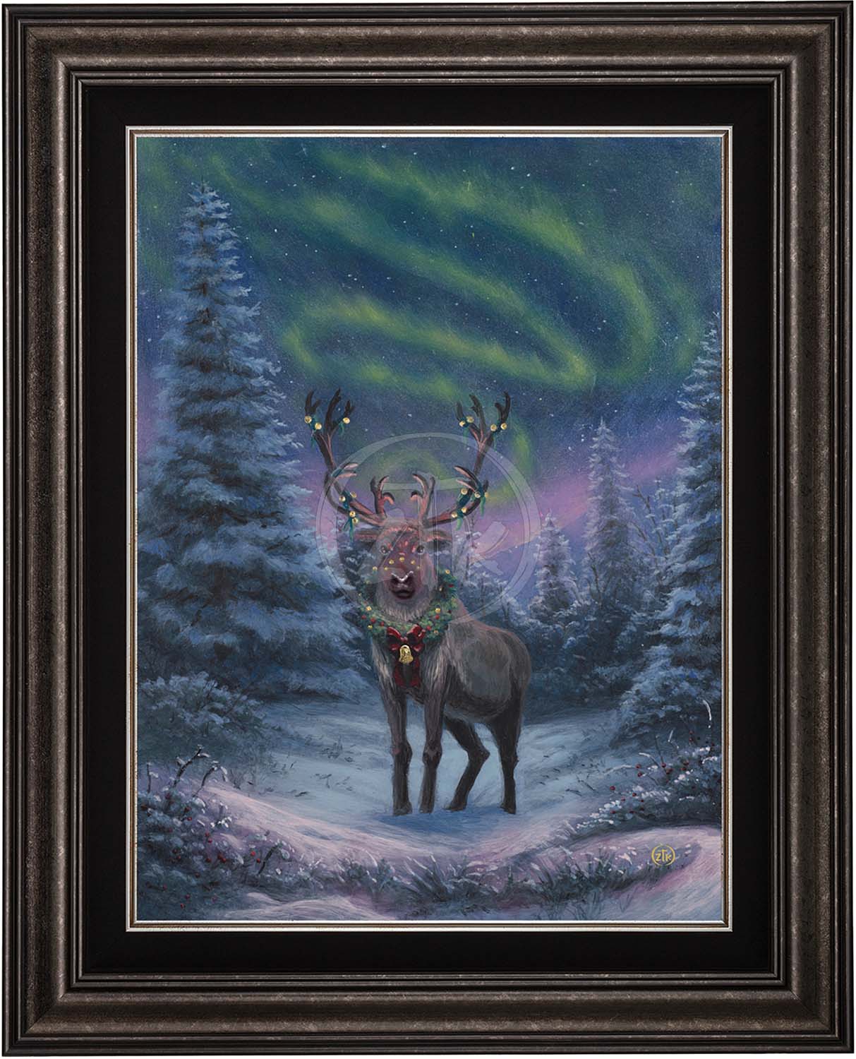 A Reindeer's Finery - Limited Edition Canvas