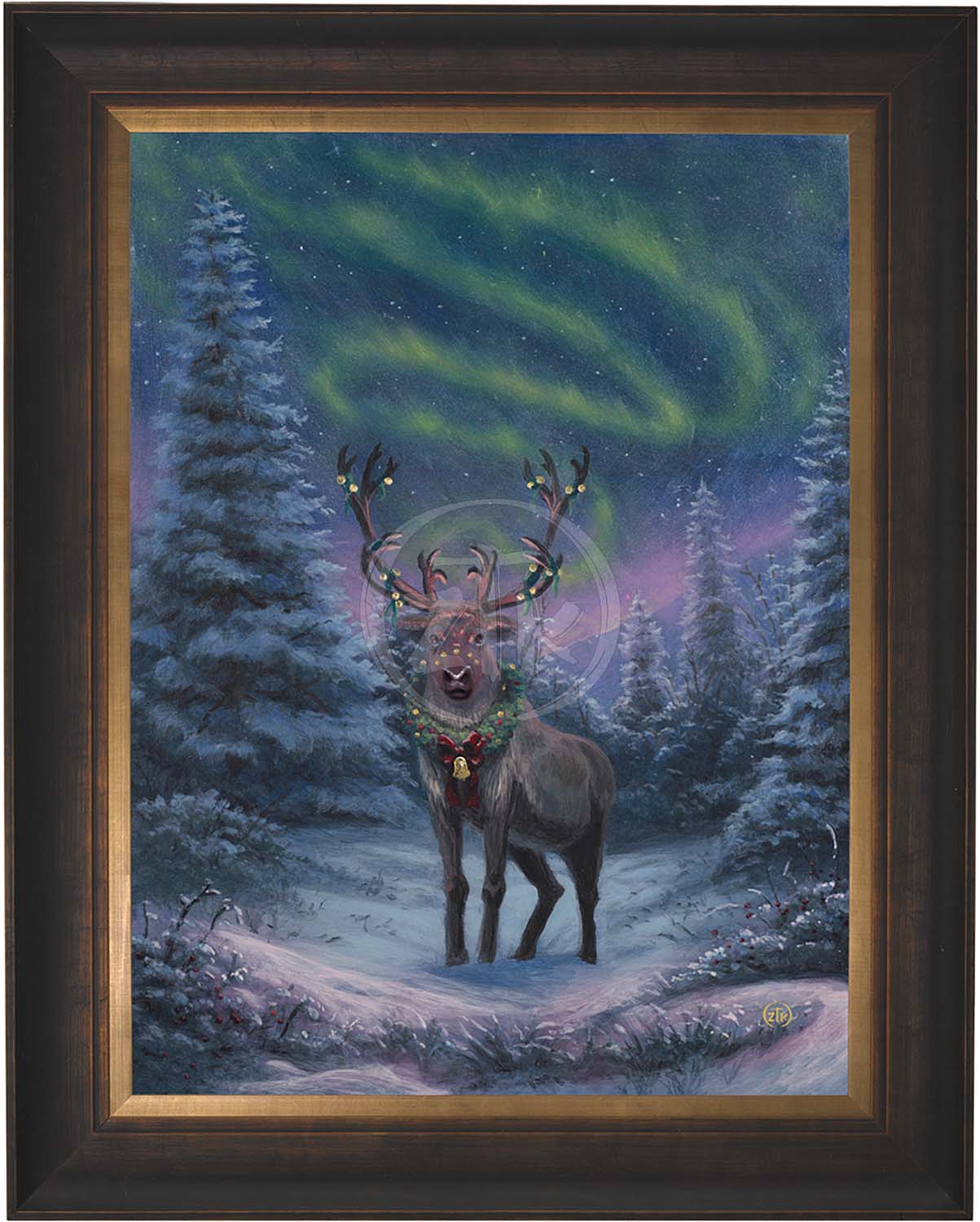 A Reindeer's Finery - Limited Edition Canvas