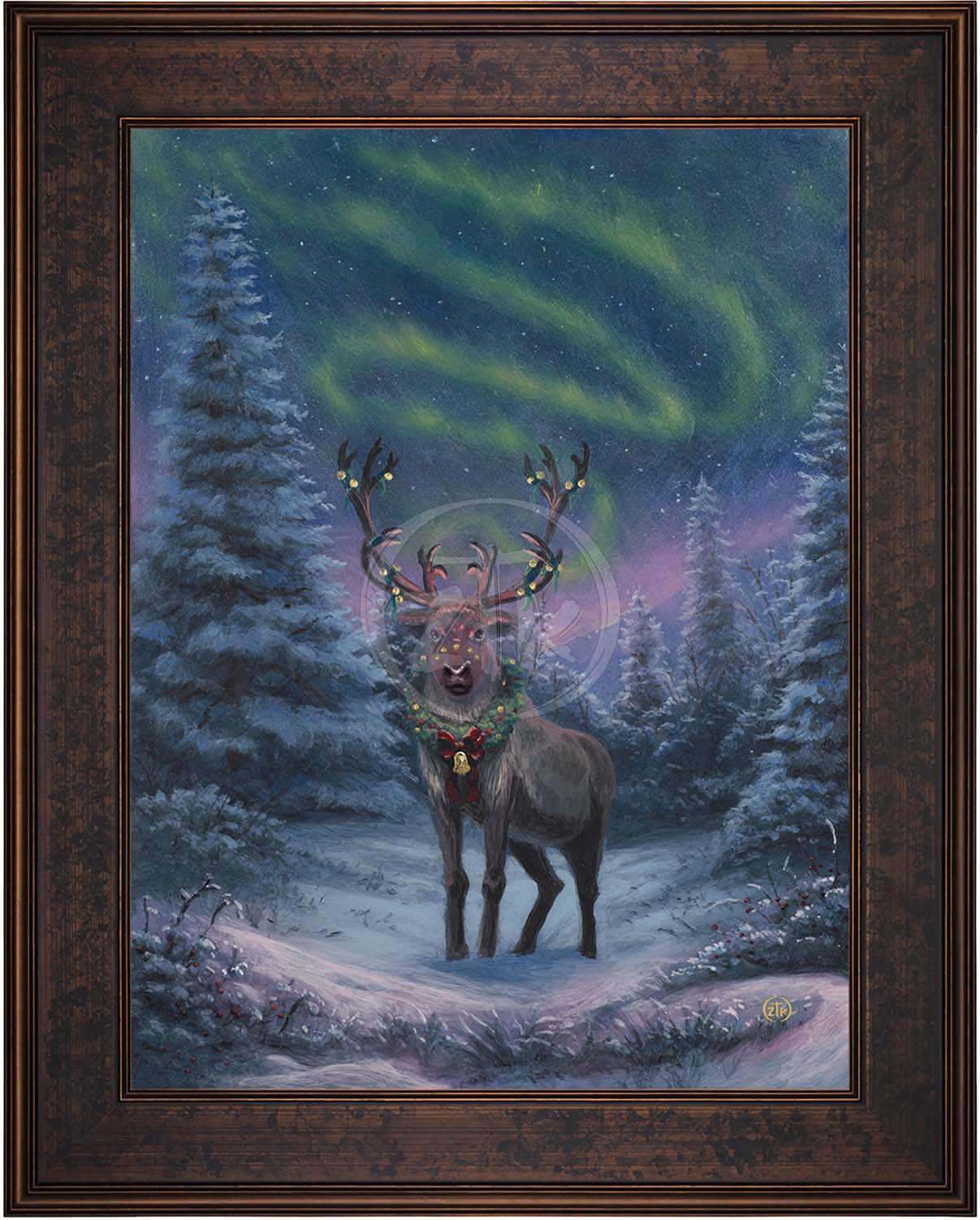 A Reindeer's Finery - Limited Edition Canvas
