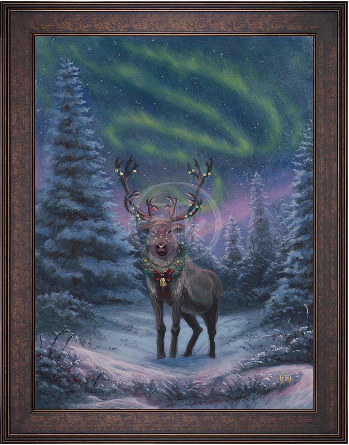 A Reindeer's Finery - Limited Edition Canvas