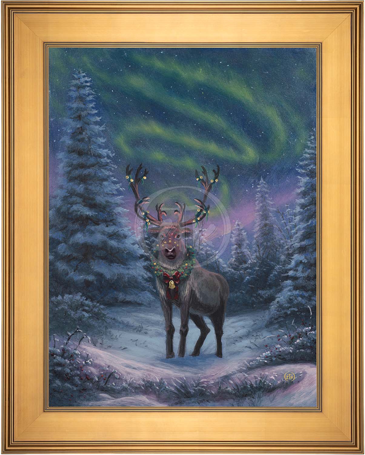 A Reindeer's Finery - Limited Edition Canvas