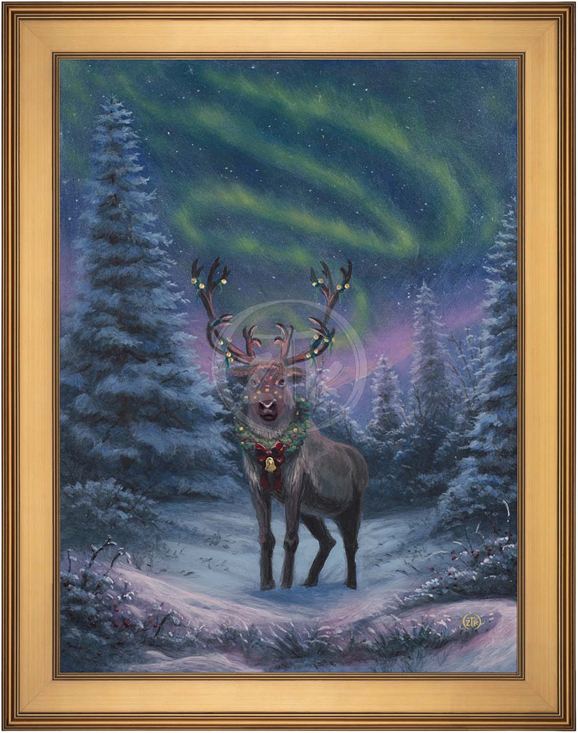 A Reindeer's Finery - Limited Edition Canvas
