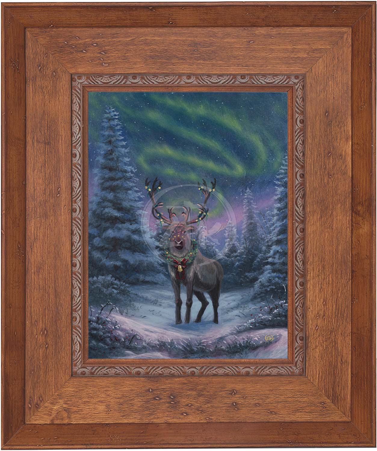 A Reindeer's Finery - Limited Edition Canvas