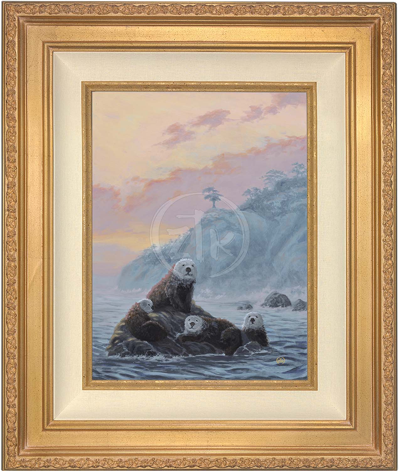 Rockin' Otters - Limited Edition Canvas