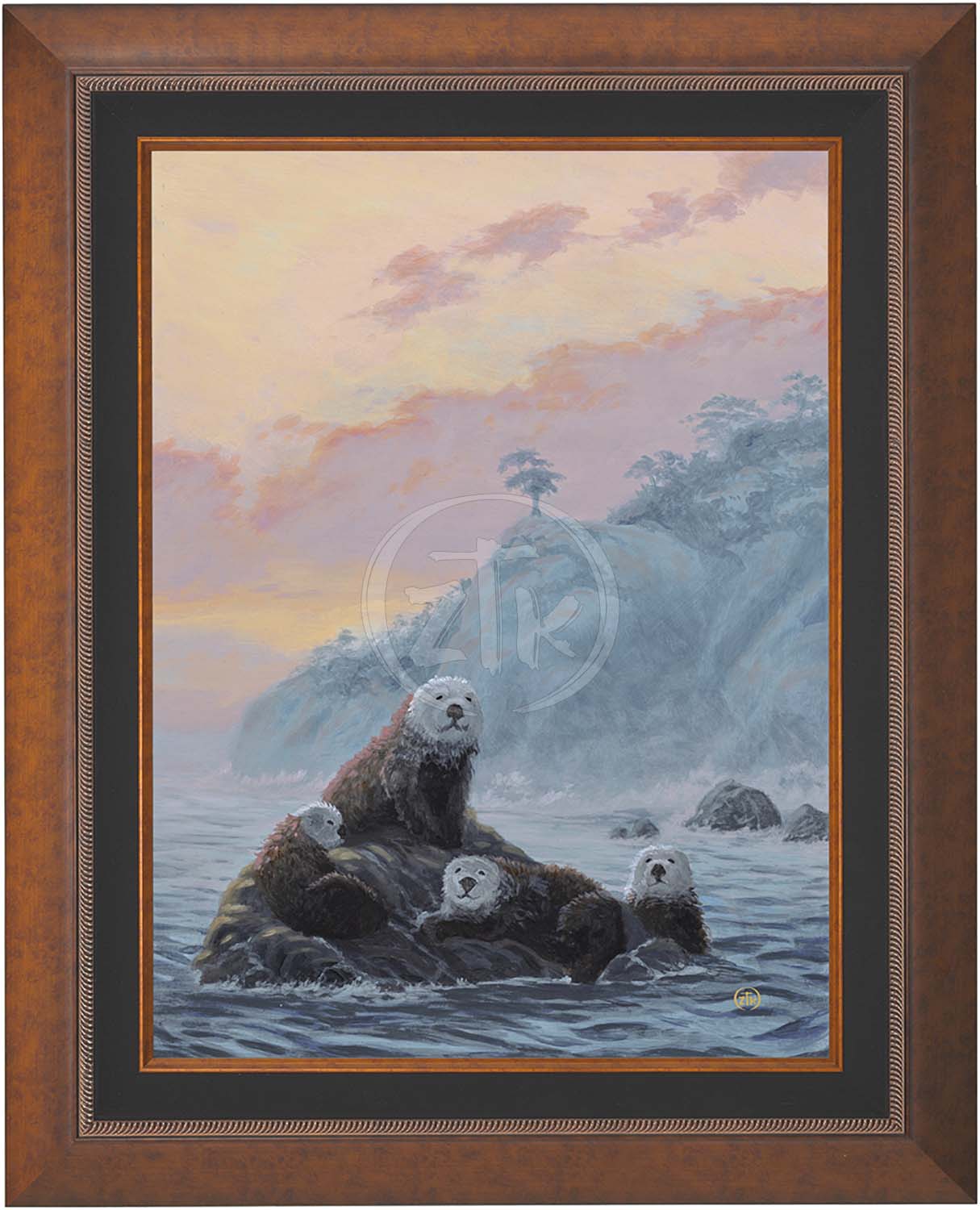 Rockin' Otters - Limited Edition Canvas
