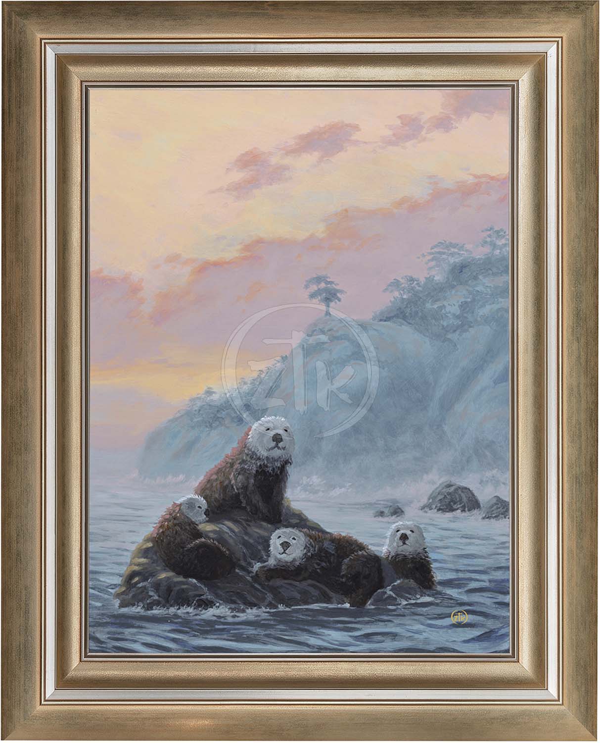 Rockin' Otters - Limited Edition Canvas