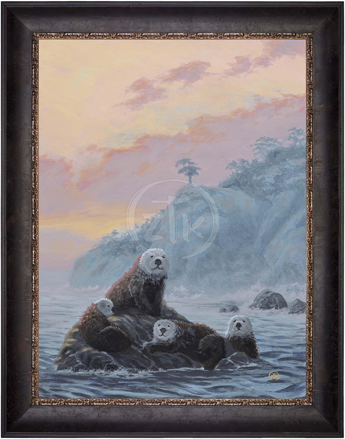 Rockin' Otters - Limited Edition Canvas