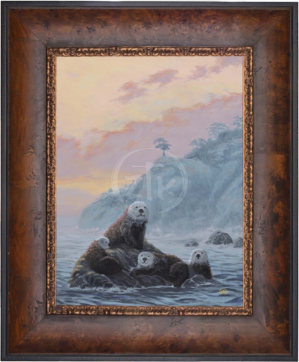 Rockin' Otters - Limited Edition Canvas