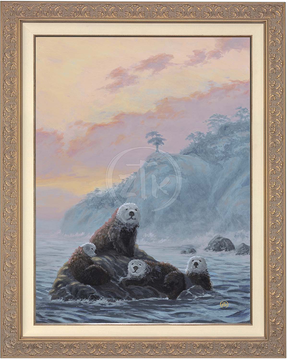 Rockin' Otters - Limited Edition Canvas