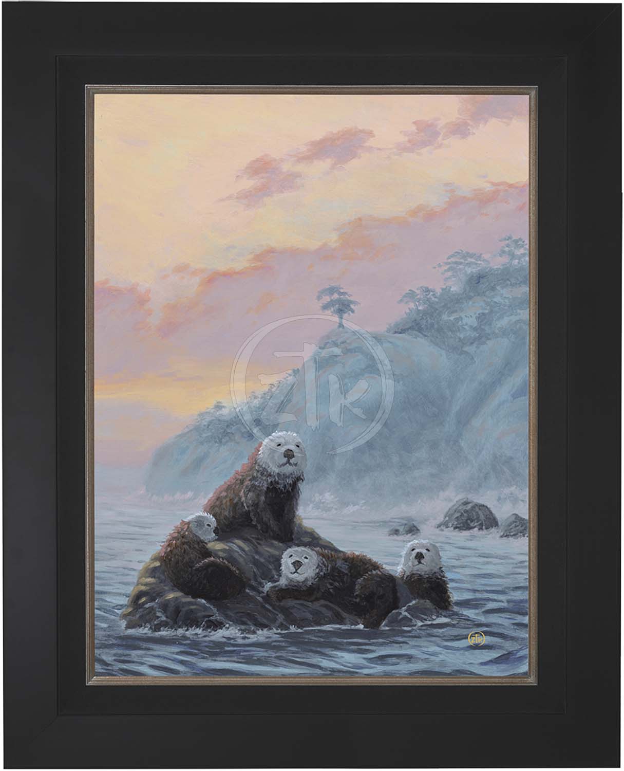 Rockin' Otters - Limited Edition Canvas