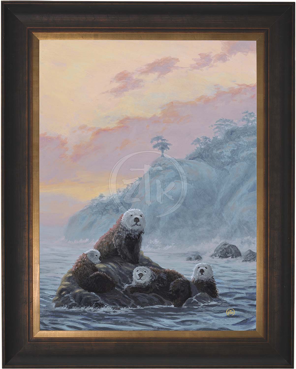 Rockin' Otters - Limited Edition Canvas