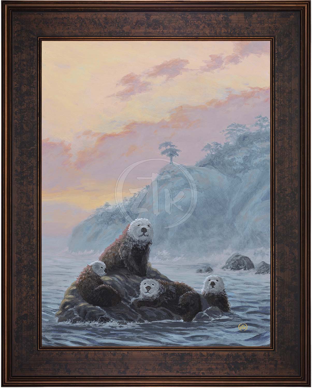 Rockin' Otters - Limited Edition Canvas